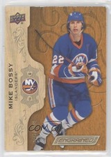 2018-19 Upper Deck Engrained Legends 248/299 Mike Bossy #47 HOF 0p9n