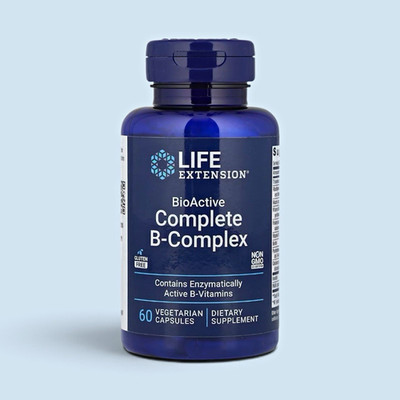 Life Extension BioActive Complete B-Complex 60 Kapseln vegetarisch (5er PACK)