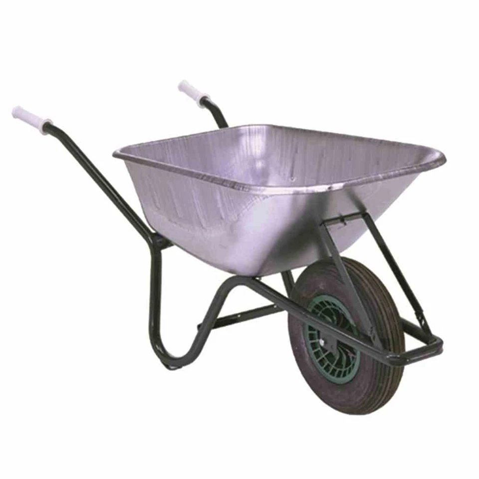 Bauschubkarre 90l Universalschubkarre Heimwerker Garten Terrasse schubkarre NEU - Bild 1 von 2