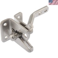 Robust Stainless Steel Gate Latch for Left/Right Hand Gates - 1.87x3.75x7.5"