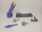 Transformers G1 1986 Trypticon Parts  Cannon, guns, cover TESTED