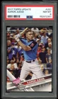 Aaron Judge Rookie Card 2017 Topps Update #US1 PSA 8