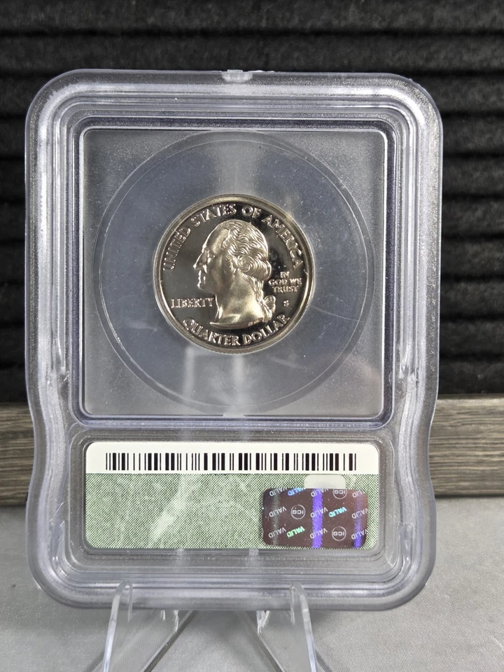 2000-S Massachusetts Quarter PROOF (*Certified PR70 DCAM by ICG*) - Image 2 of 2