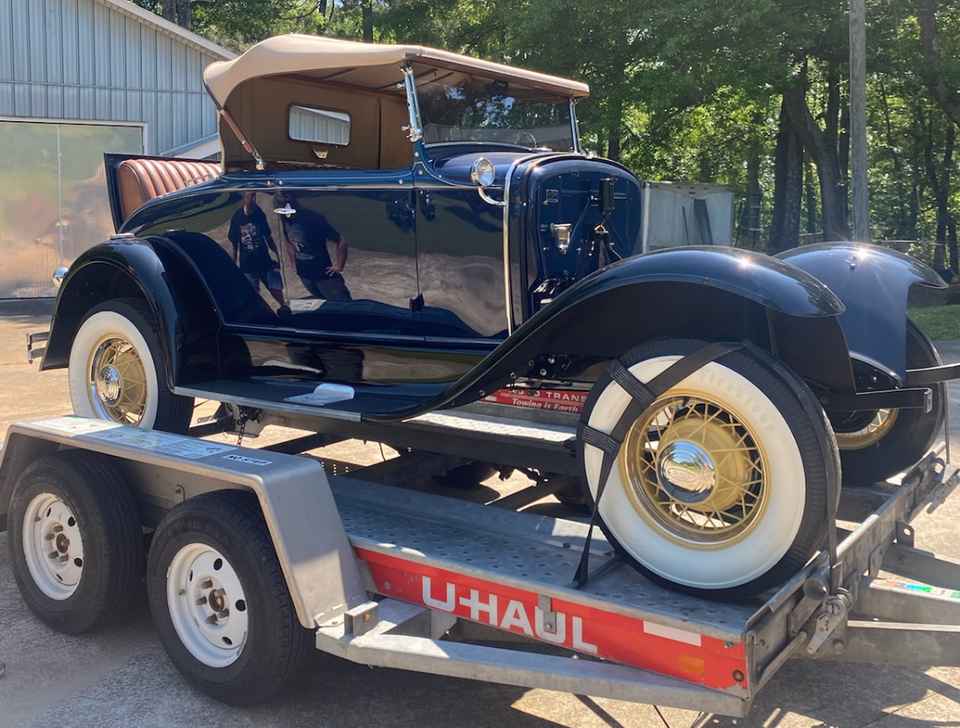 1931 Ford Model A 5 pc Powdercoated ORIGINAL Wheels 5.25