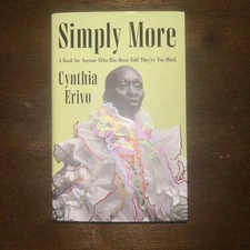 Simply More Cynthia Erivo Hardcover First Edition
