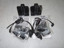Lot of 2 PLANTRONICS Poly CS540 Wireless DECT Headset Black