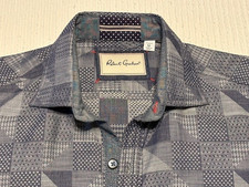 Robert Graham - Paisley, Geometric  Dots Shirt - Size M new without tags