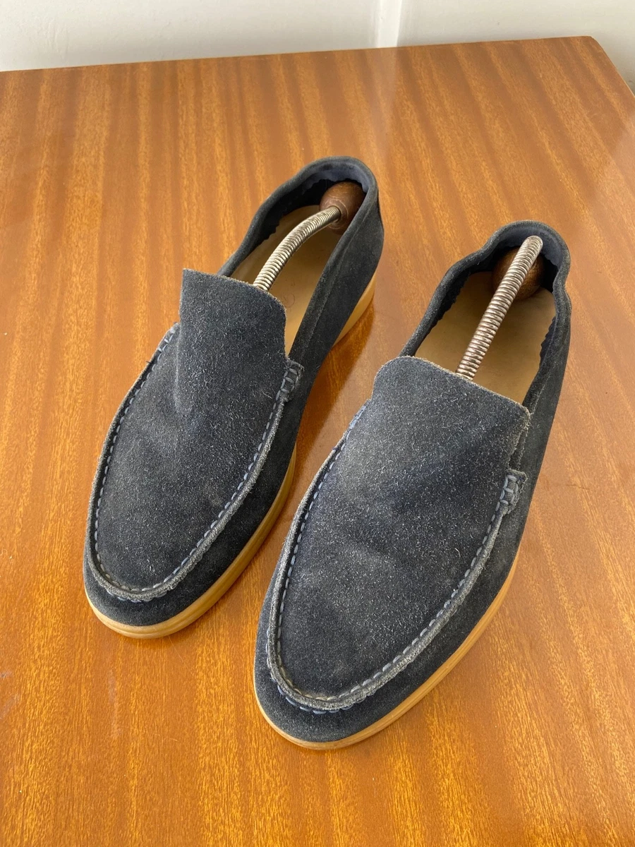 Blue Loafer Suede Casual Shoes for Men for sale | eBay display picture 3