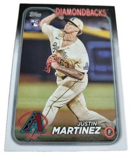 2024 Topps Justin Martinez #325 Rookie Baseball Card Arizona Diamondbacks (N7