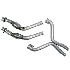 Bbk Catted X-pipe For 2011-2014 Ford Mustang 3.7l W Factory Or Shorty Headers