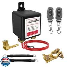 FASTSTORM Car Remote Battery Disconnect Switch 12V, 250A Top Post Negative Ba