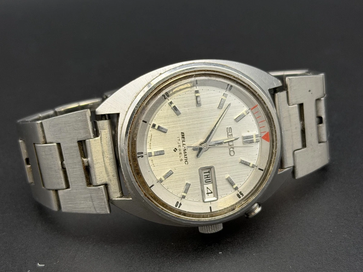 Seiko Bell-Matic Mechanical (Automatic) Analog Wristwatches for