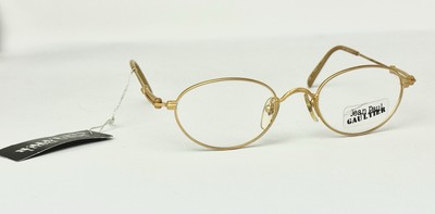 NOS Vintage Jean Paul Gaultier 55-7111 oval frames 1990s, Japan, new with tags