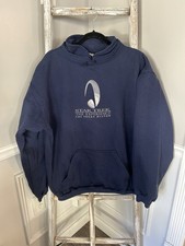 VINTAGE STAR TREK Sweatshirt XL NAVY BLUE LAS VEGAS HILTON EXPERIENCE 1997