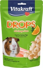 Vitakraft Drops Guinea Pig Treat - Orange - Yogurt Treats for Pigs... 