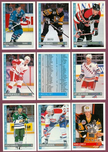 1992-93 OPC O PEE CHEE NHL HOCKEY CARD 133-264 SEE LIST - Picture 105 of 133