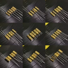 10pcs Nichicon FG Fine Gold Hi-Fi Audio Electrolytic Capacitor 0.33-100uF 25-50V