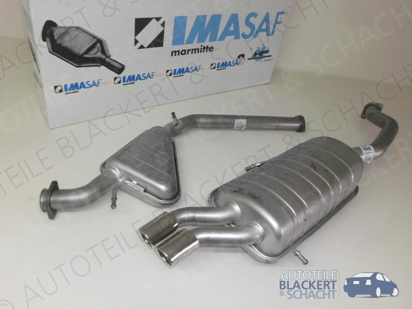 IMASAF Auspuffset ab Kat für Alfa Romeo 166 2.5 3.0 3.2 V6 24V 