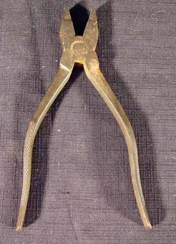 Vintage Temco Drop Forged Steel No 108 Linesman-Type Pliers - Picture 1 of 4