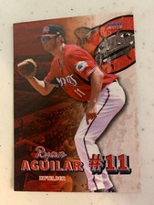Ryan Aguilar 2019 Carolina Mudcats Team Card