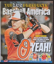 Gunnar Henderson March 2023 Baseball America Magazine Top 100 Prospects Issue #1