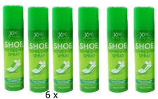 6 X XFC SHOE REFRESHER SPRAY 150ML(PACK OF 6 )