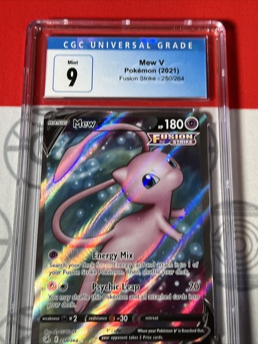 Mew V graded CGC 9 for sale on eBay