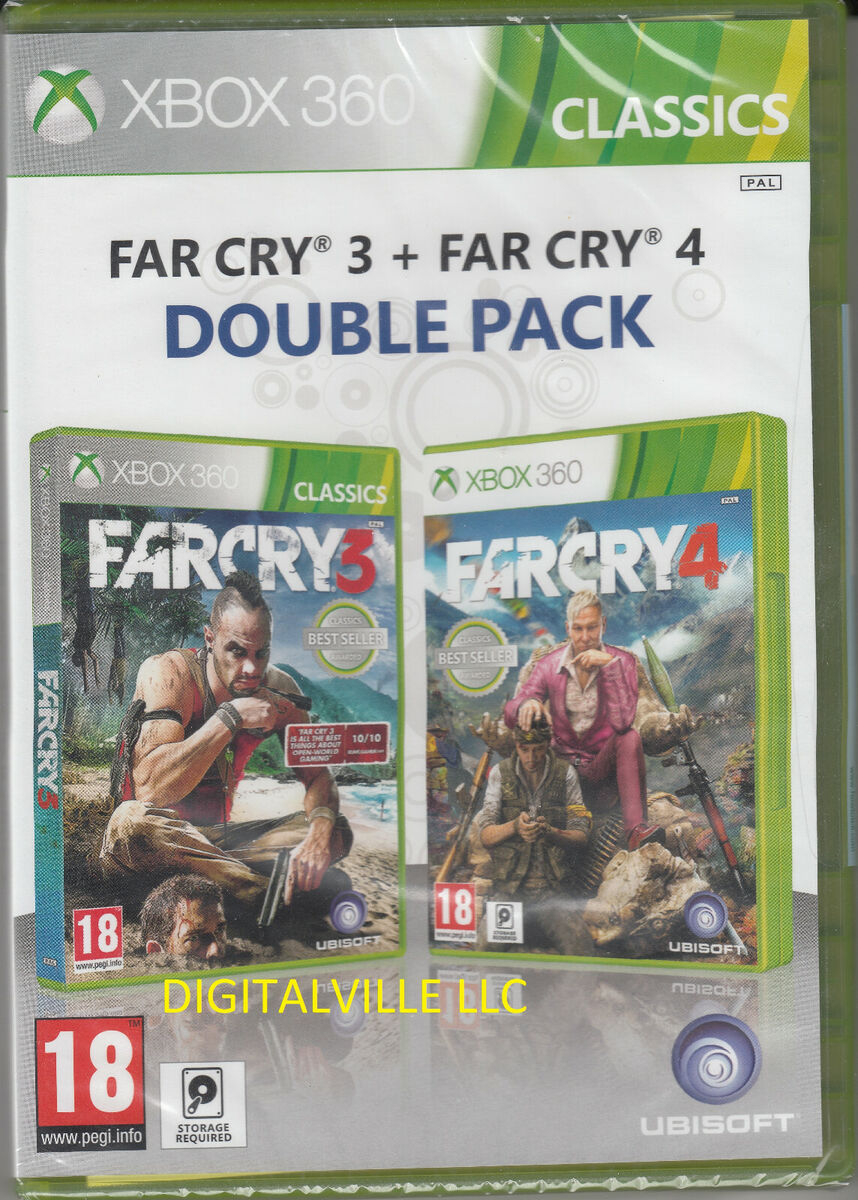 Far Cry 3 & 4, Double Pack - Xbox 360