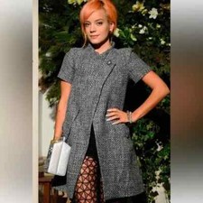 Grey Chanel Tweed Jacket Dress