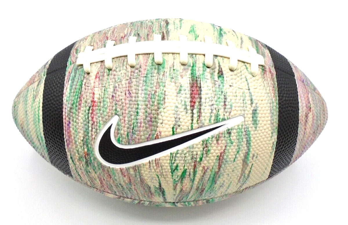Nike Playground Second Nature Football Official Size Ball Multicolor White