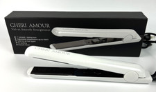 NEW Cheri Amour 450  PORCELAIN CERAMIC 1" Flat Iron Hair Straightener