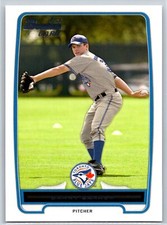 2012 Bowman Danny Barnes Rookie 1st Bowman Toronto Blue Jays RC #BP60
