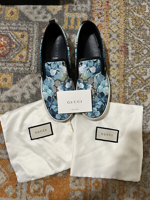 Gucci GG Supreme Slip On Sneaker 'Bloom' Size US - Main Image