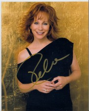 Reba McEntire American Country Superstar Singer Autograph Signed 8"x10" Photo