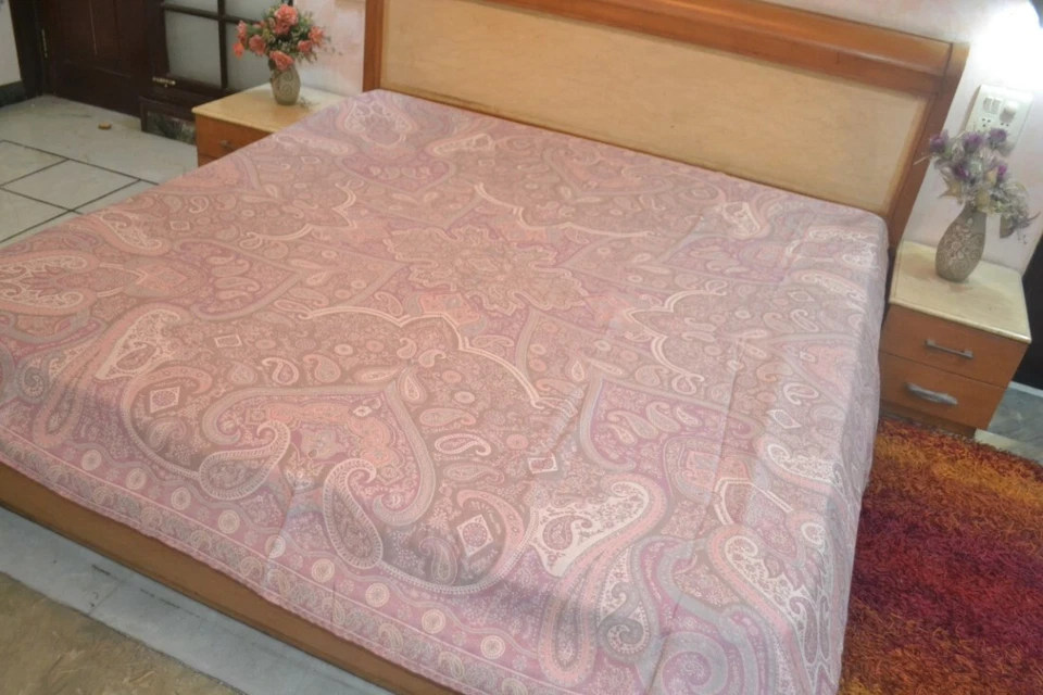 Colcha 100 % cachemira cachemira jamavar cubiertas: 16 diseños a elección Foto 3 de 4