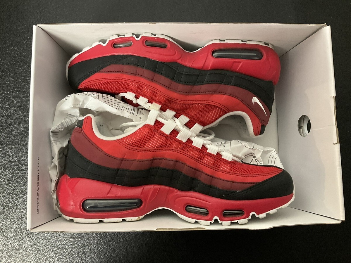 靴 Nike Air Max 95 red 28cm Nike Air Max 95 Essential Triple Red October Leather CQ9969