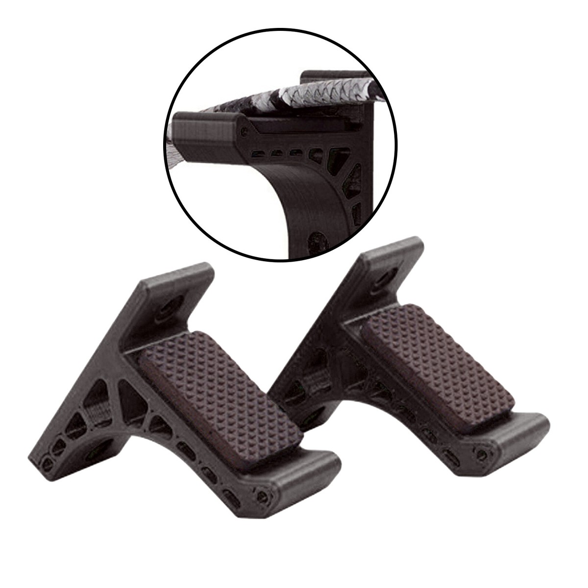 Recurve Rack Compound Bow Wooden Wall Mount Bow Rack / Hanger - For Recurve ...