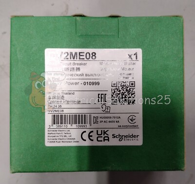 NEW SCHNEIDER ELECTRIC GV2ME08 MOTOR STARTER PROTECTOR FREE SHIPPING