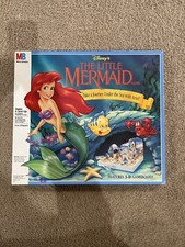 1990 The Little Mermaid 3D Board Game - Vintage Disney Journey Under the Sea