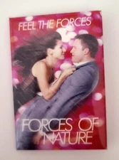 FORCES OF NATURE 1999 THEATER MOVIE PROMO BUTTON PIN BACK