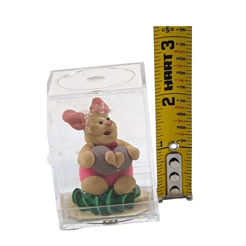 Bubblegum Buddies Disney Vintage 1980s Piglet Candy Figure New Old Stock - Picture 4 of 4