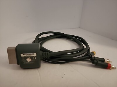 OEM Microsoft Component HD AV Cable For Xbox 360 Very Good 6176