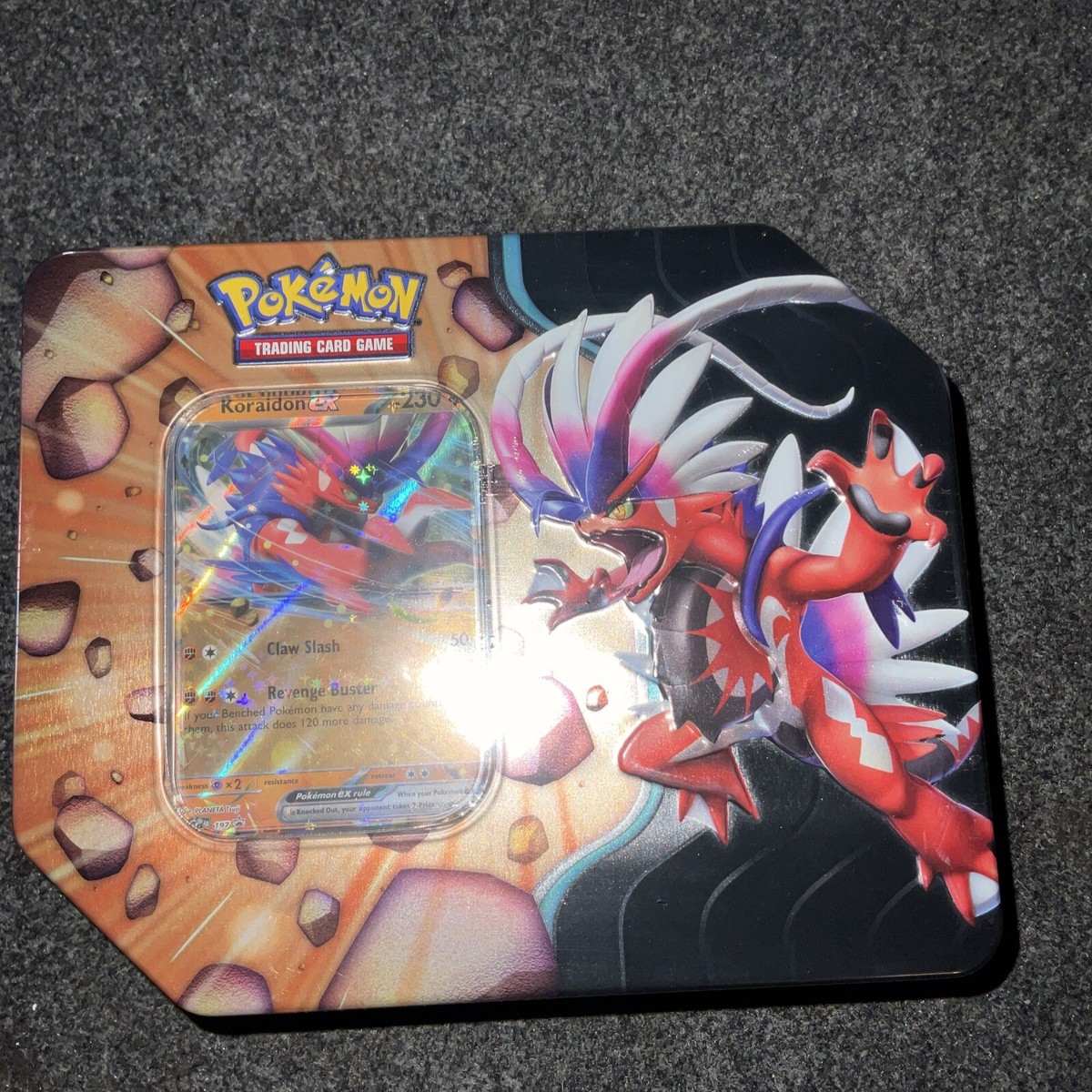 koraidon booster box Pokémon: Scarlet & Violet Elite Trainer (Koraidon) this booster pack is thoughtfully designed to infuse excitement and strategy into your matches Pokémon TCG Scarlet & Violet
