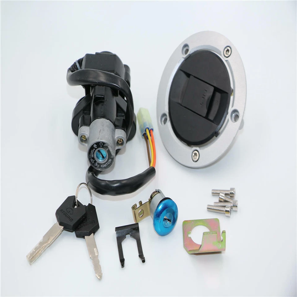 Переключатель зажигания крышка замка комплект ключей для Suzuki SV650S 2003-09 04 05 06 США - Изображение 3 из 4
