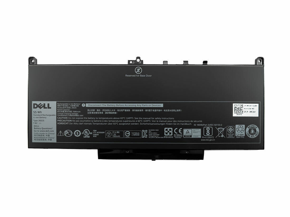 Dell MC34Y 7080 mAh LiIon Laptop Battery for sale online eBay