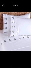 nautical queen sheet set new in package anchors
