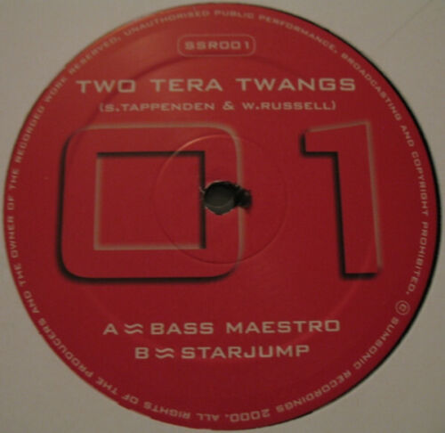Two Tera Twangs - Bass Maestro - UK 12" Vinyl - 2000 - Sumsonic - Bild 1 von 1