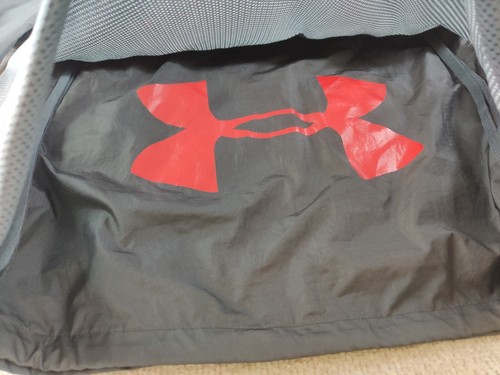 Under Armour Sack Pack Black Windbreaker Jacket Youth Boys YLG Activewear - Picture 13 of 13