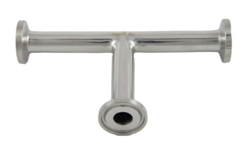 1/2" Tri Clover Compatible Clamp Tee - Picture 1 of 1