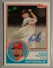 2018 Topps 35th Anniversary KODA GLOVER Autograph